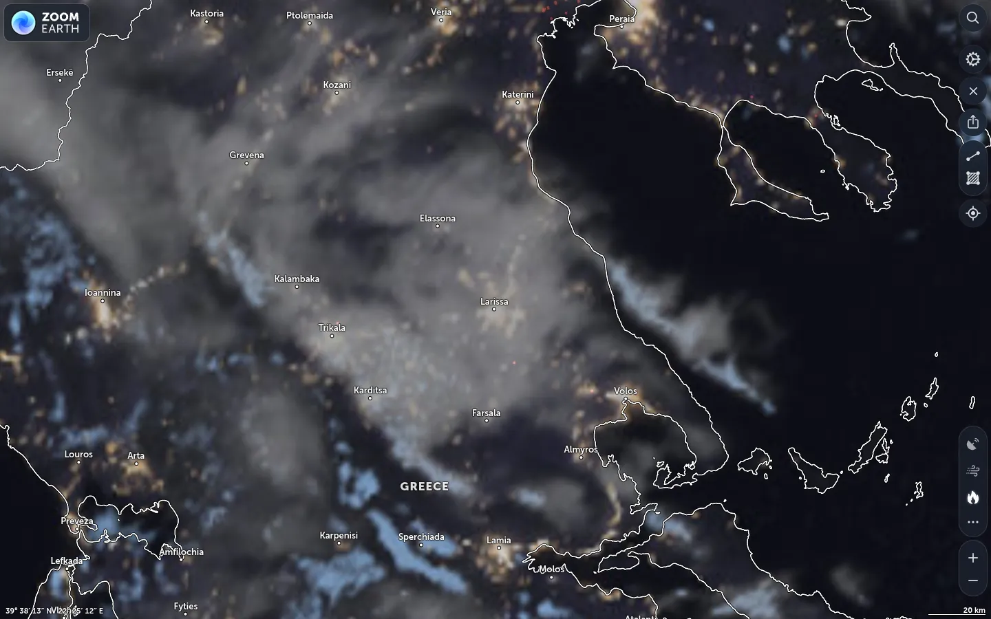 Καιρός Λάρισα 30 Μαρ – 5 Απρ 2026